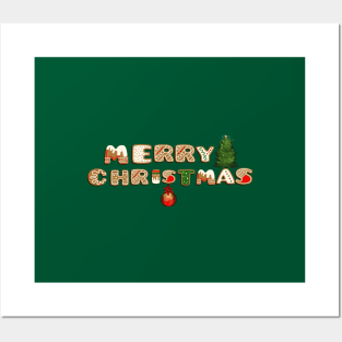 MERRY CHRISTMAS Posters and Art